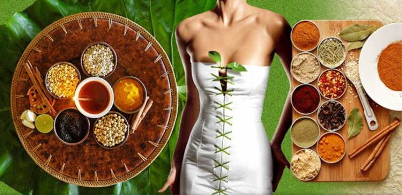 Ayurveda zur Reinigung des Körpers von Parasiten
